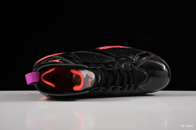 Rep TBK Retro Air 313358-006 Patent Black Jordan 7 0601